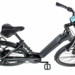 Vélo électrique LEADER FOX NARA 504 Wh 100 Kms 2021 Gris Mat -Vélos de Route Soldes leader fox nara 4