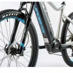 Vélo électrique LEADER FOX OREM 720 Wh 150 Kms 2022 Gris/noir -Vélos de Route Soldes leader fox orem gris bleu 5