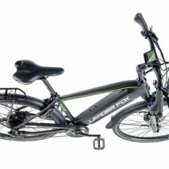 Vélo électrique LEADER FOX SANDY Homme 540 Wh 100 Kms 2021 Noir/bleu Mat -Vélos de Route Soldes leader fox sandy homme 1
