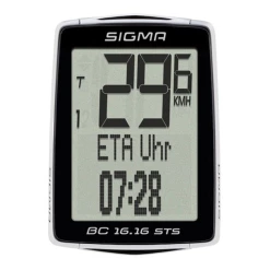 SIGMA SPORT Compteur SIGMA BC 16.16 STS Noir/argent