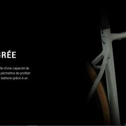 LEADER FOX Vélo GRAVEL électrique MEGAMO KANSAS 504 Wh Autonomie 100 Kms Gris 2022 -Vélos de Route Soldes megamo kansas 2