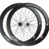 Roues PROFILE DESIGN 58 DISC Twenty Four Full Carbone Pneu -Vélos de Route Soldes roues profil design 58 boyau blanc
