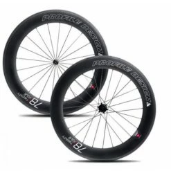 PROFILE DESIGN Roues PROFIL DESIGN 78 Twenty Four Full Carbone Boyaux 1520 Gr Stickers Blanc