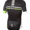 Maillot Manches Courtes BH BIKES Vert -Vélos de Route Soldes vetement